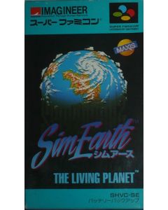 SimEarth The Living Planet-Japans (SNES) Gebruikt