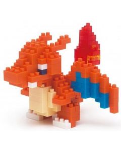 Kawada Nanoblock Pokemon Building Set-NBPM_008 Charizard (Diversen) Nieuw