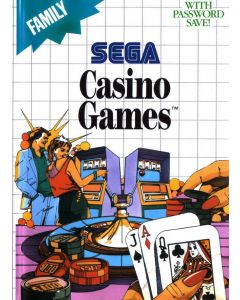 Casino Games-Standaard (Sega Master System) Gebruikt