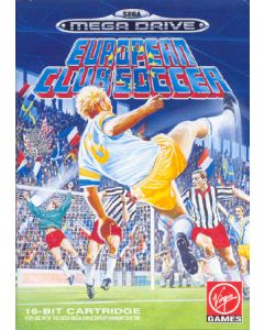 European Club Soccer-Standaard (Sega Mega Drive) Gebruikt
