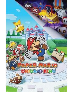 Hole in the Wall Paper Mario Maxi Poster -The Origami King (Diversen) Nieuw