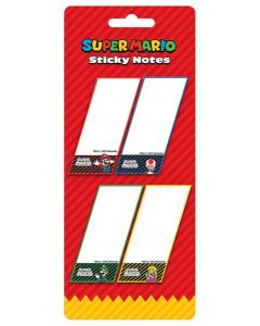 Pyramid Int. Super Mario Sticky Note Set-Mario / Toad / Luigi / Peach (Diversen) Nieuw