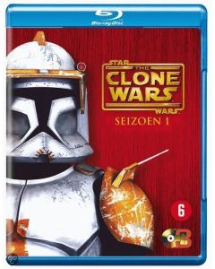 Star Wars The Clone Wars Seizoen 1-Standaard (Blu-Ray) Nieuw