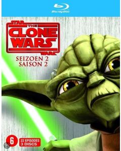 Star Wars The Clone Wars Seizoen 2-Standaard (Blu-Ray) Nieuw