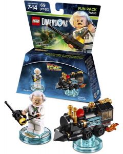 LEGO Dimensions Fun Pack Back to the Future-Doc Brown (Diversen) Nieuw