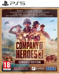 Company of Heroes 3-Steelbook Launch Edition (Playstation 5) Nieuw