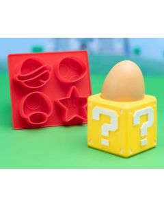 Paladone Nintendo Super Mario Egg Cup & Toast Cutter-Question Block (Diversen) Nieuw
