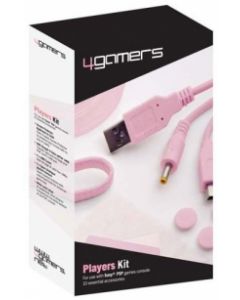 4Gamers Players Kit Roze-Standaard (PSP) Nieuw