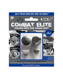 iMP Tech Combat Elite Trigger Grips and Thumb Grips-For DualShock 4 Camo (PlayStation 4) Nieuw