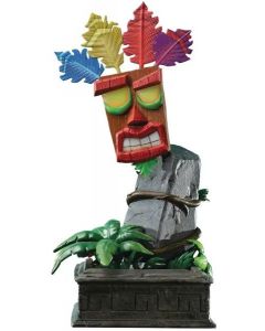 First 4 Figures Crash Bandicoot Statue -Mini Aku-Aku Mask 40CM (Diversen) Nieuw