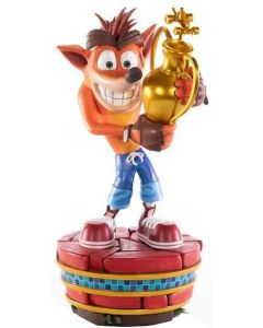 F4F Crash Team Racing Nitro-Fueled Statue -Crash (Winner) 52CM (Diversen) Nieuw