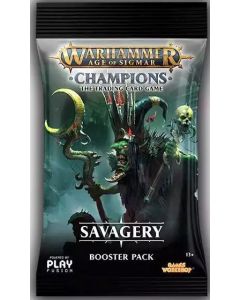 Warhammer TCG Age of Sigmar Champions Savagery -Booster Pack (Diversen) Nieuw