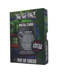 FaNaTtik Yu-Gi-Oh! 2021 Limited Edition Metal Card-Pot of Greed (Diversen) Nieuw