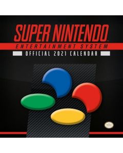 Pyramid Int. Super Nintendo Kalender 2021 -Cover Art (Diversen) Nieuw