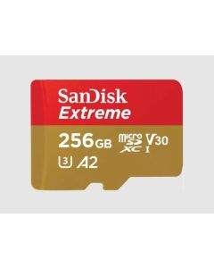 SanDisk Extreme MicroSDXC Class 10-256GB (Diversen) Nieuw