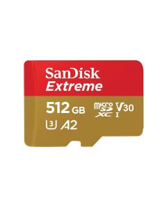 SanDisk Extreme MicroSDXC Class 10-512GB (Diversen) Nieuw