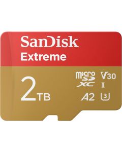 SanDisk Extreme MicroSDXC Class 10-2TB (Diversen) Nieuw