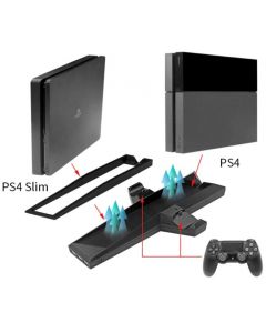 Budget Vertical Charging Stand voor PS4 & PS4 Slim-Standaard (Playstation 4) Nieuw