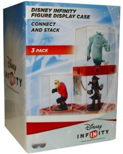 PDP Disney Infinity Figure Display Case -3 Pack (Diversen) Nieuw