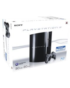 PlayStation 3 Original 80GB-Zwart Boxed (PlayStation 3) Nieuw