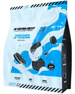 X-GAMER Quick Meal 17 Servings -Cookies N' Cream 1,2kg (Diversen) Nieuw