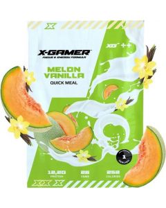 X-GAMER Quick Meal 1 Serving -Melon Vanilla 70g (Diversen) Nieuw