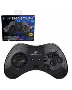 Retro-Bit SEGA Saturn Wireless Bluetooth 8 Button Arcade Pad -Zwart (Diversen) Nieuw