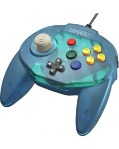 Retro-Bit Tribute 64 Controller for Nintendo 64 -Ocean Blue (N64) Nieuw