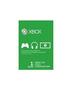 Xbox Live Gold-1 Maand (Diversen) Nieuw