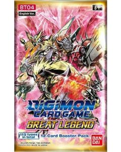 Bandai Digimon TCG S3 Great Legend -Booster (Diversen) Nieuw