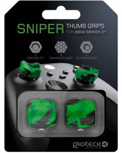 Gioteck Sniper Thumb Grips for XSX-Groen (Xbox Series X) Nieuw