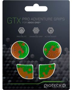 Gioteck GTX Pro Adventure Grips for XONE-Groen / Bruin (Xbox One) Nieuw