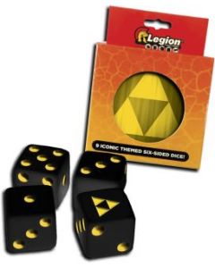 Legion Supplies Iconic Dice Tin 9x Zelda Tri-Force-Standaard (Diversen) Nieuw