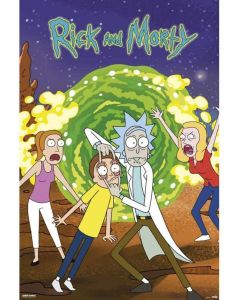 Grupo Erik Rick and Morty Maxi Poster -Portal (Diversen) Nieuw