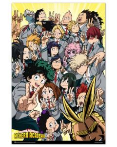 Hole in the Wall My Hero Academia Maxi Poster -U.A. Class 1-A (Diversen) Nieuw