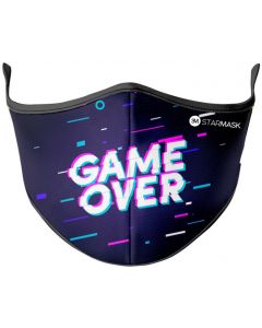 Star Mask Gamer Mondkapje -Game Over (Diversen) Nieuw