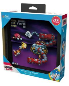 Pixel Frames SEGA Shadow Box Art 23x23CM -Sonic Mania Heroes vs. Dr. Eggman (Diversen) Nieuw