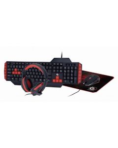 Gembird Ultimate 4-in-1 Gaming Kit GGS-UMG4-02-Standaard (PC) Nieuw