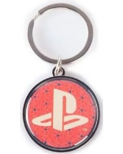 Difuzed Sony PlayStation Metalen Biker Sleutelhanger -PS Logo (Diversen) Nieuw