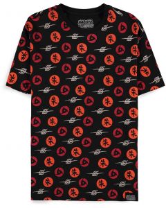 Difuzed Naruto Shippuden Symbols T-Shirt-Maat L (Diversen) Nieuw