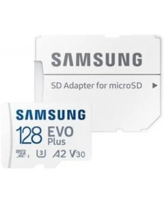 Samsung EVO Plus MicroSDXC Incl. Adapter -128GB 130MB/s (Diversen) Nieuw