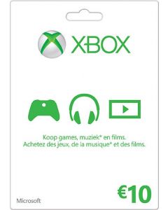 Xbox Live Gift Card-10 Euro (Diversen) Nieuw