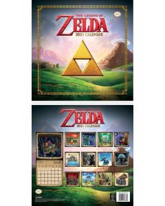Pyramid Int. The Legend of Zelda Kalender 2021 -Cover Art (Diversen) Nieuw