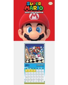 Pyramid Int. Super Mario Kalender 2021 -Mario (Diversen) Nieuw