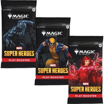 Magic The Gathering TCG Marvel Super Heroes-Play Booster Pack (Diversen) Nieuw