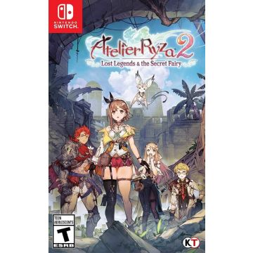 Atelier Ryza 2 Lost Legends & The Secret Fairy-Amerikaans (Switch) Gebruikt