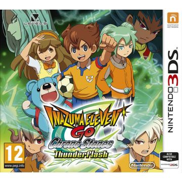 Inazuma Eleven Go Chrono Stones-Thunderflash Italiaans (3DS) Gebruikt