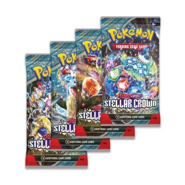 Pokémon TCG Scarlet & Violet Stellar Crown-Booster Pack (Diversen) Nieuw