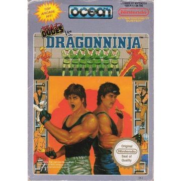 Bad Dudes vs. Dragon Ninja-Standaard (NES) Gebruikt