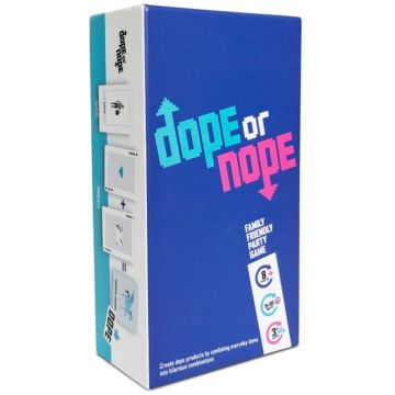 Wilder Games Dope or Nope Family Friendly Party Game-Standaard (Diversen) Nieuw